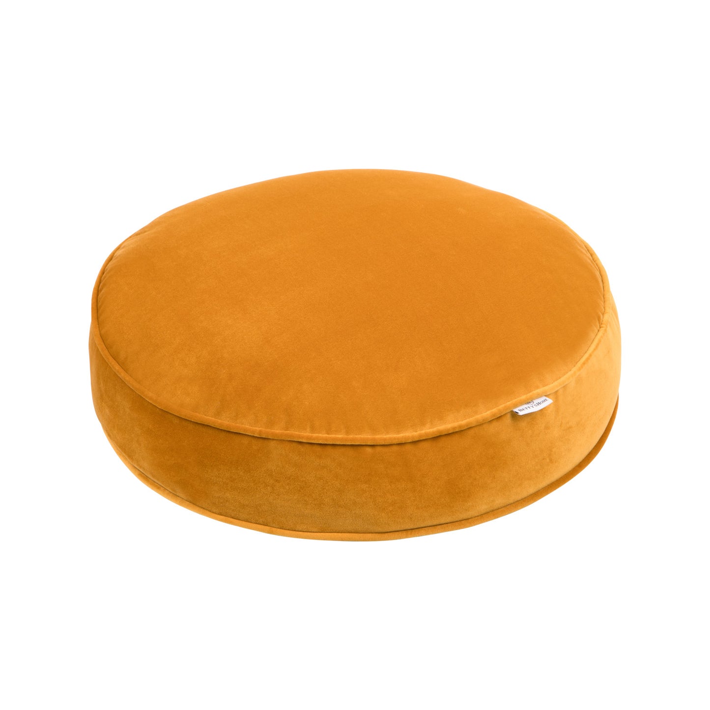 Mala-Pufa-Welurowa-Zolta-Velvet