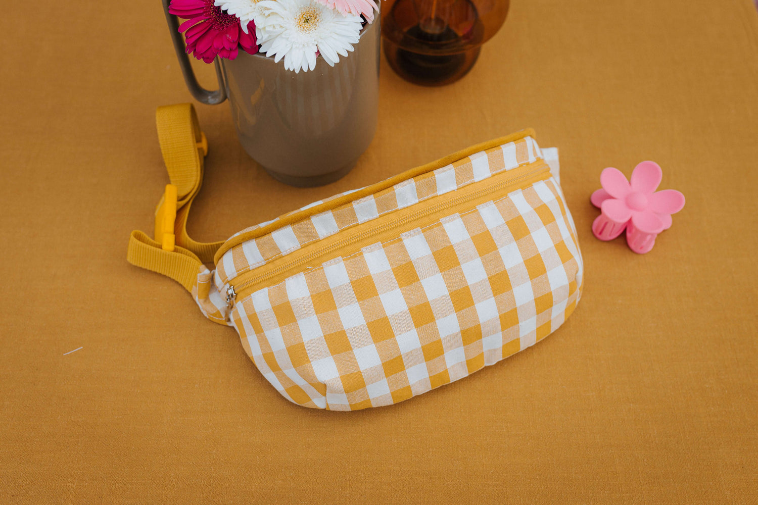 Saszetka nerka fanny pack od bettys home w kolorze żółtym sunflower k