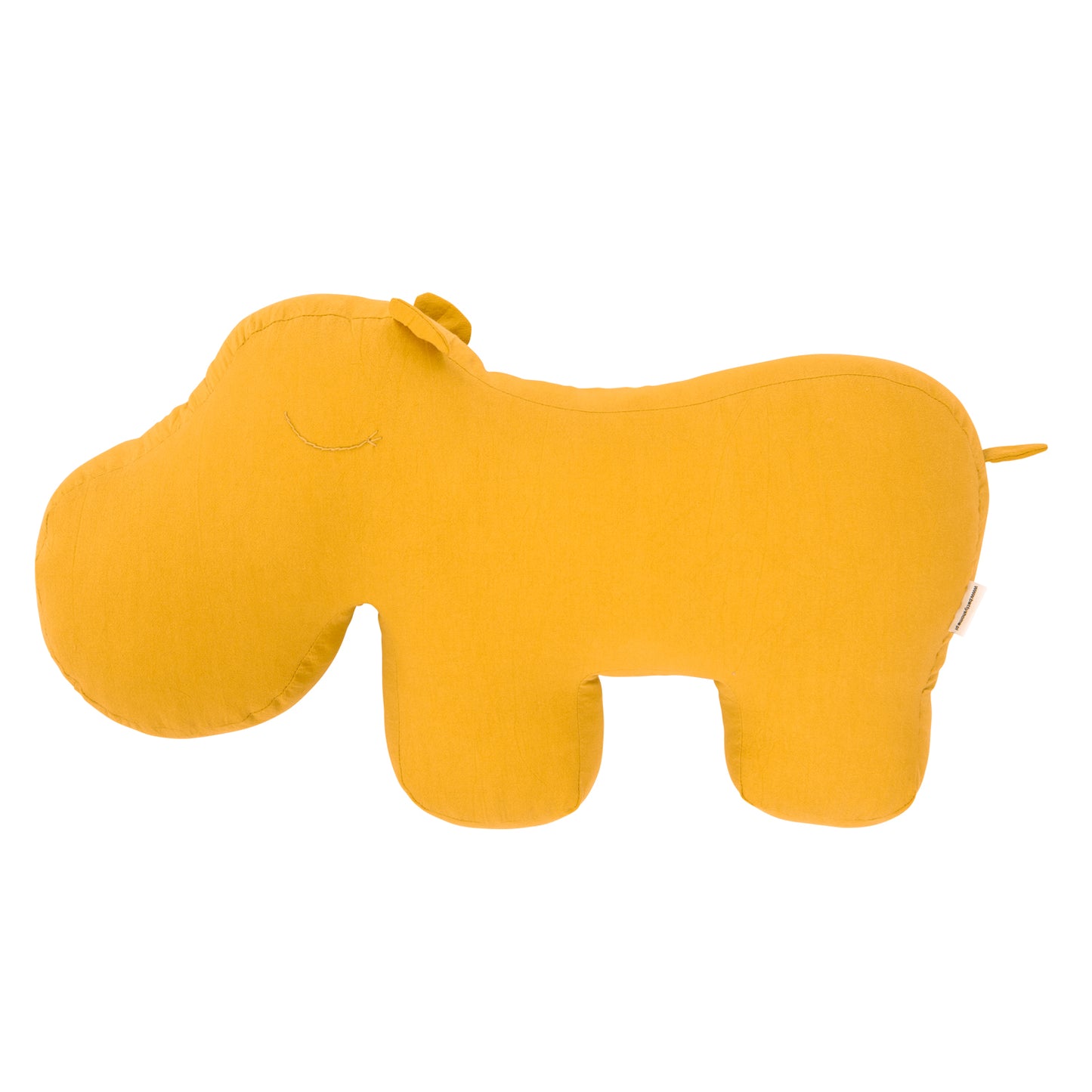 Poduszka hipopotam HIPPO żółta | Poduszka do karmienia