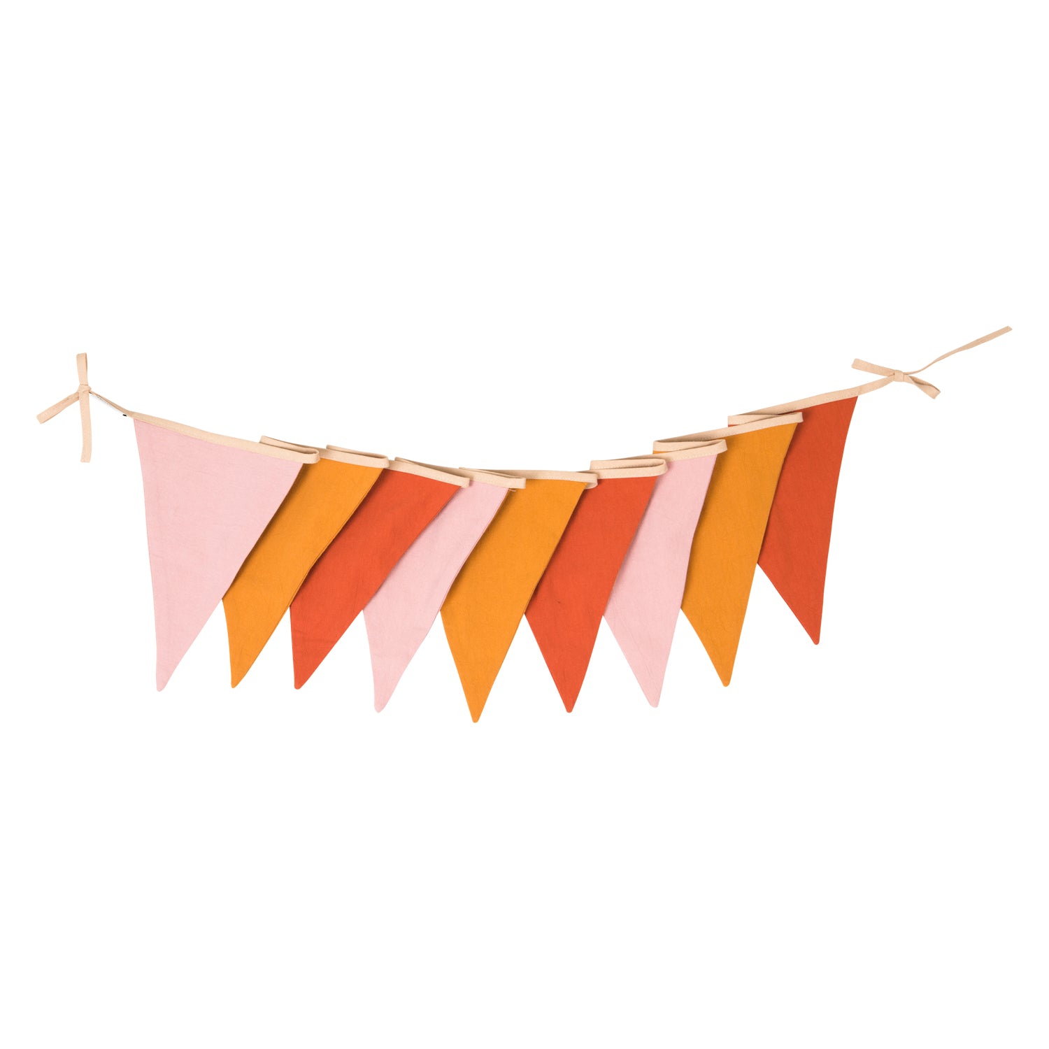 Triangle garland cotton